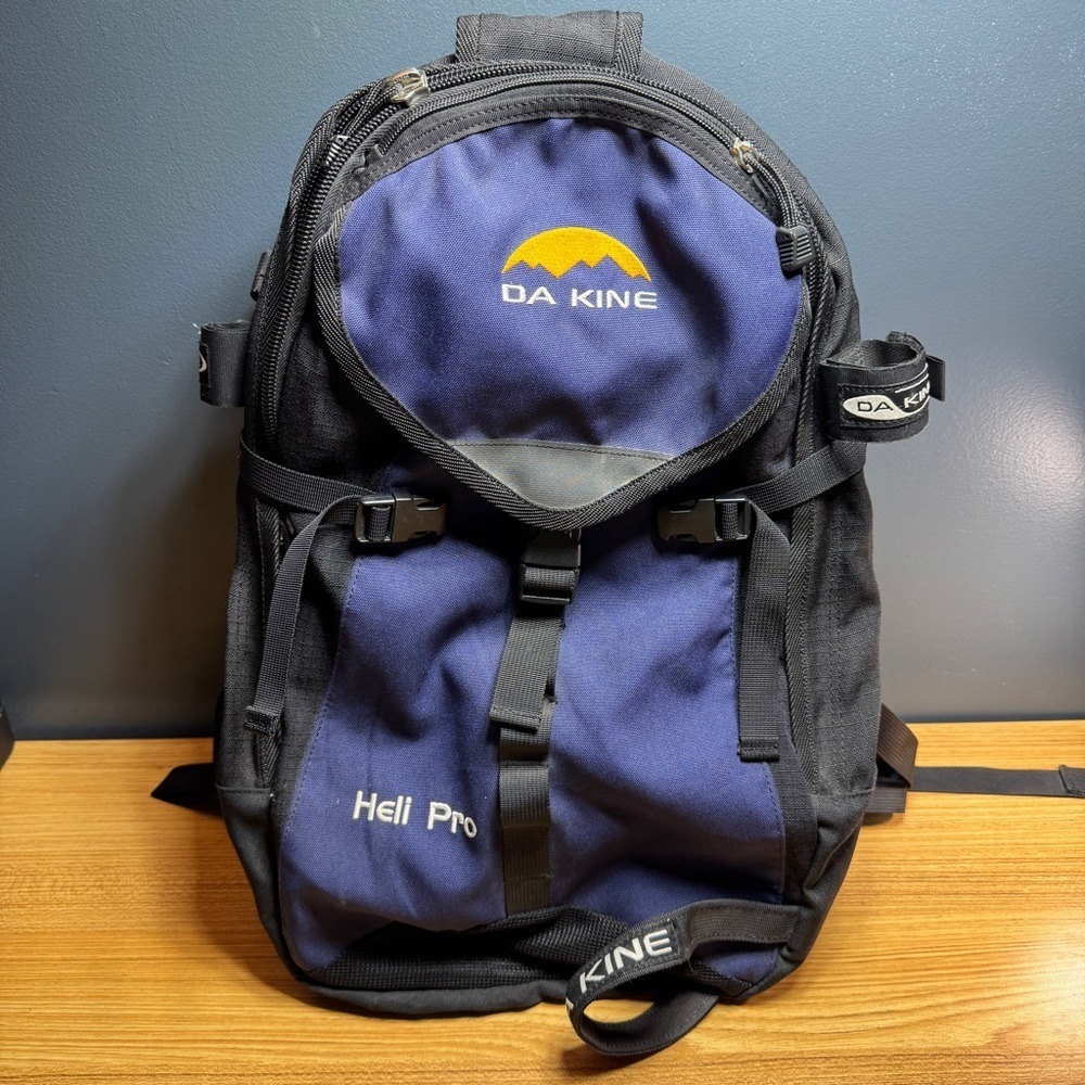 Dakine Heli Pro Backpack Navy Blue and Black